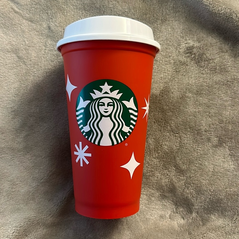 New Starbucks holiday red cup 25 years anniversary